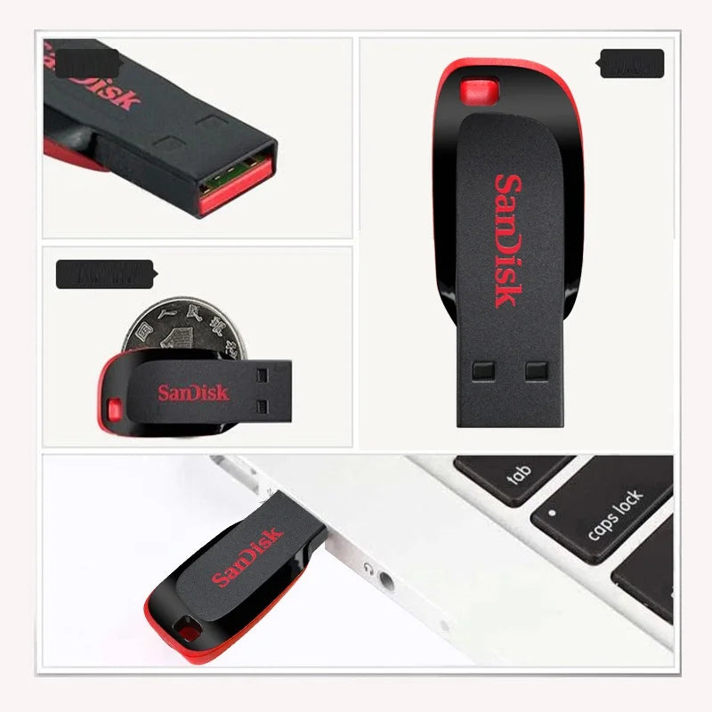 portable SanDisk Original CZ50 USB 2.0 