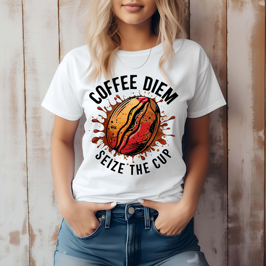 Coffee Deim - Seize the Cup T SHIRT