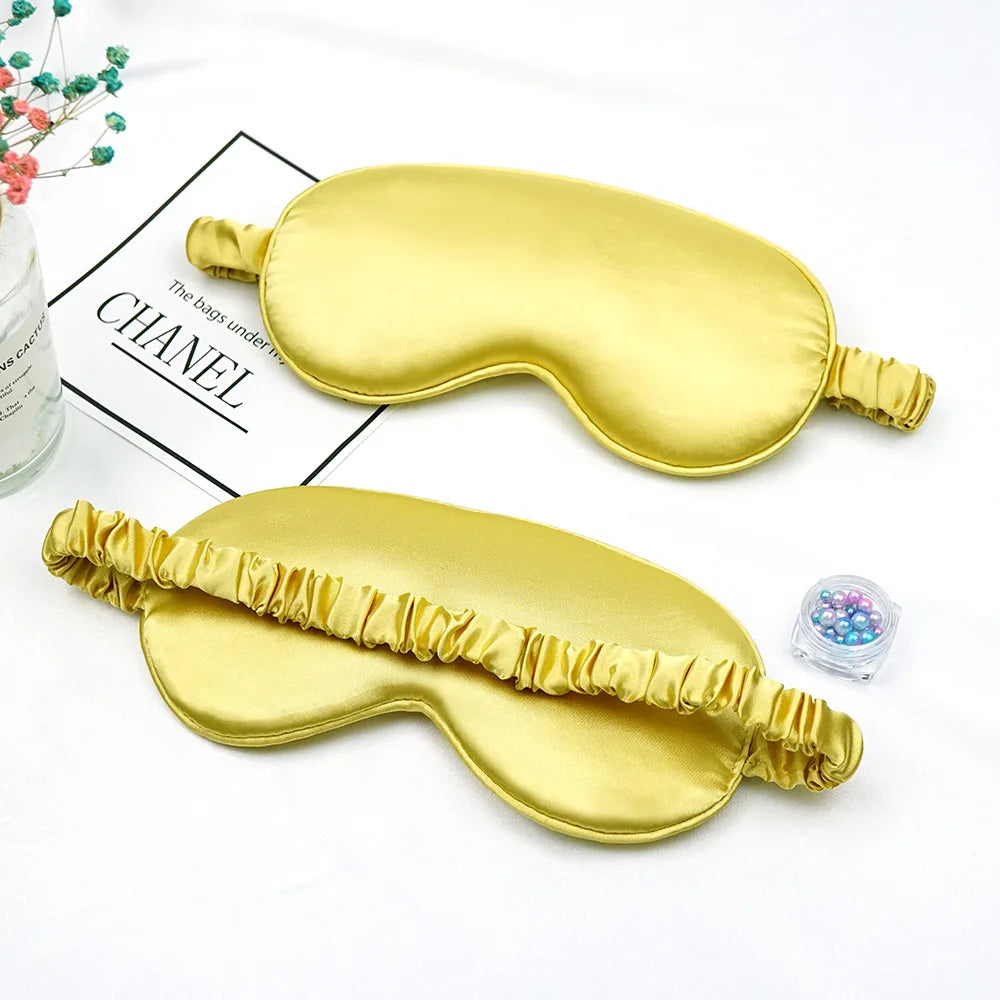 Gold Ultra Soft Silk Sleep Mask 