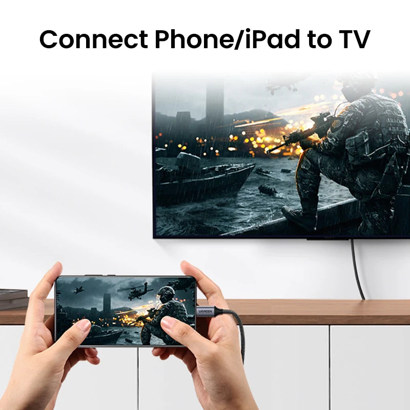 connect phone  ipad to your tv