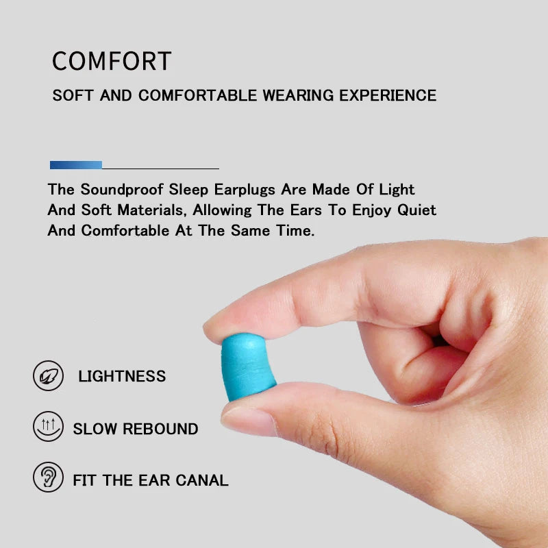 Noise Reduction Ear Plugs - Sleep Soundly, Anywhere