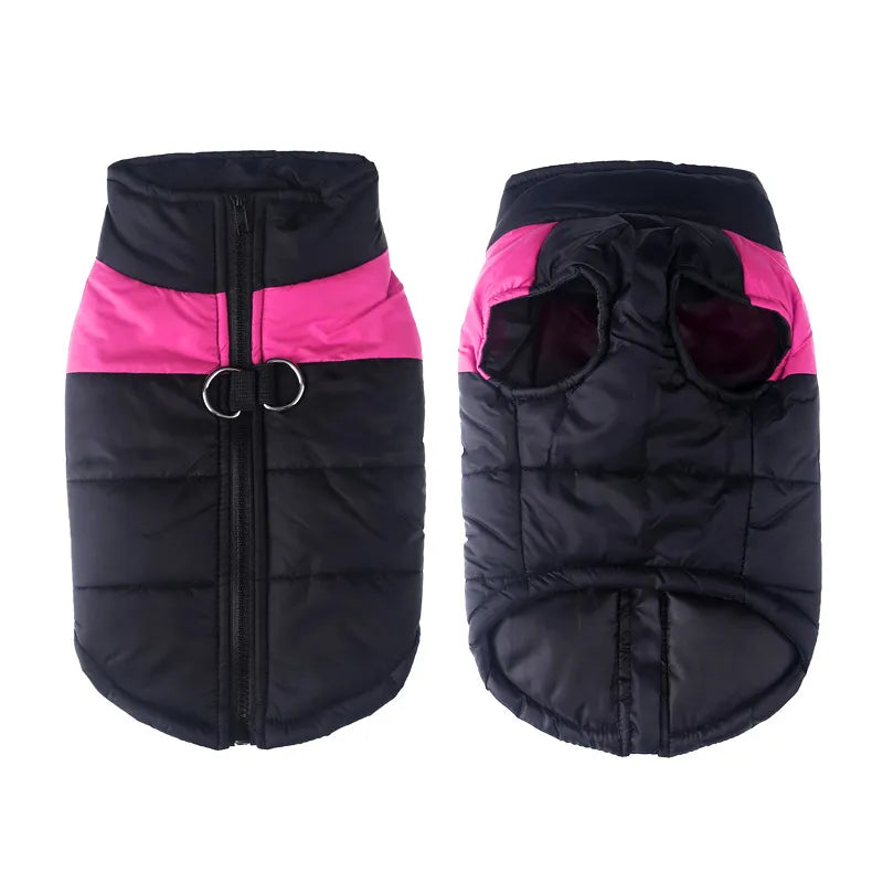 Pink Premium Waterproof Winter Dog Coat 