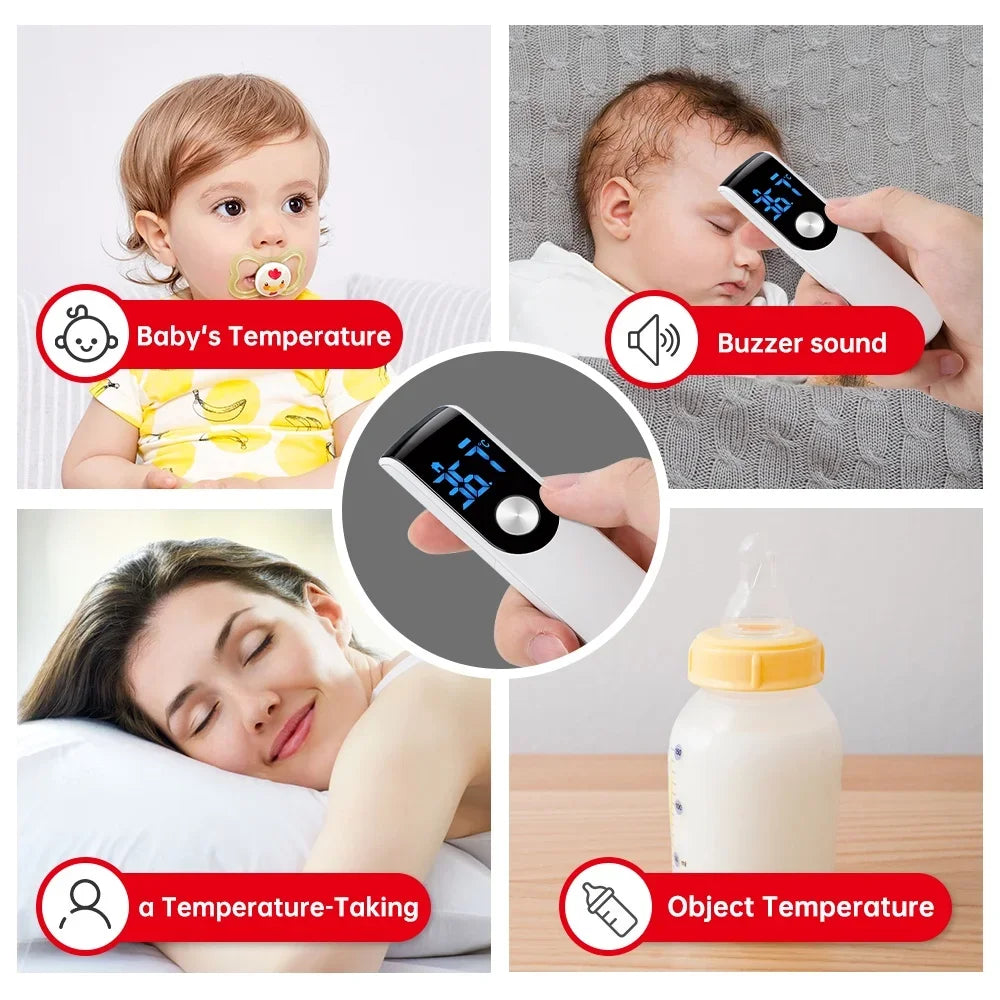 "Infrared Fever Thermometer - Non-Contact Digital for Baby & Adult Use