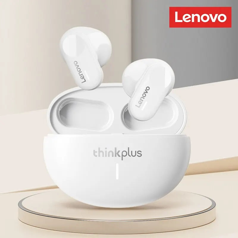 Original Lenovo LP19 Bluetooth 5.1 TWS Earphones - Wireless Sports Headphones with Dual HD Microphone