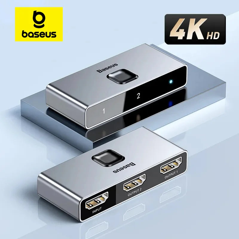 HDMI-compatible Switcher 4K 60Hz Bi-Direction 