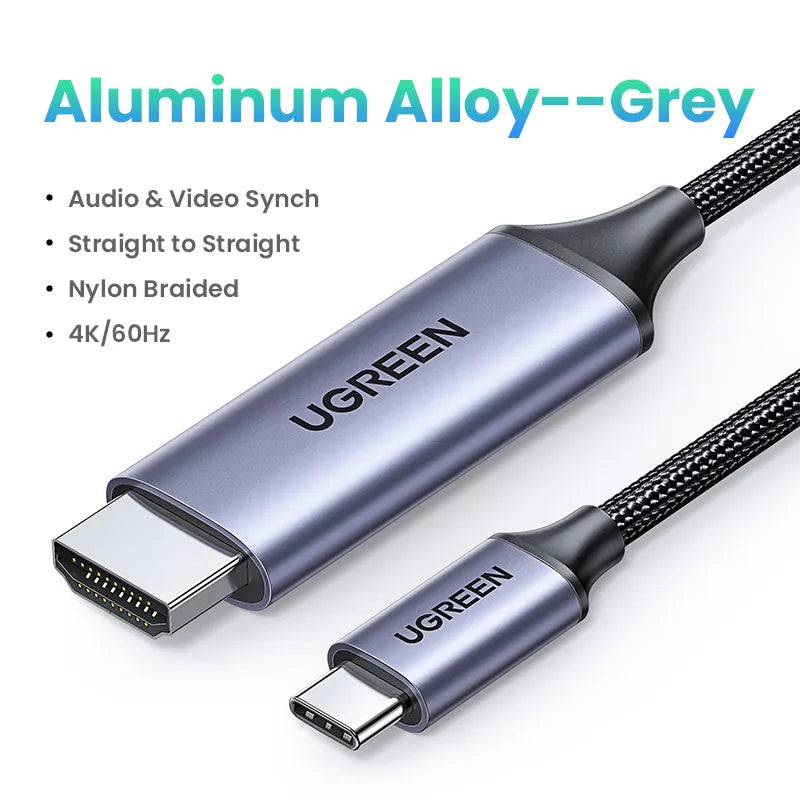 USB C HDMI Cable Type C to HDMI 4K