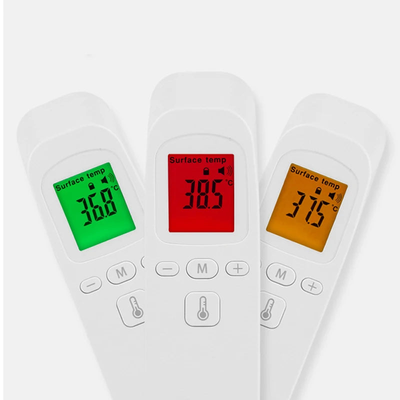 Infrared Fever Thermometer - Non-Contact Digital for Baby & Adult Use