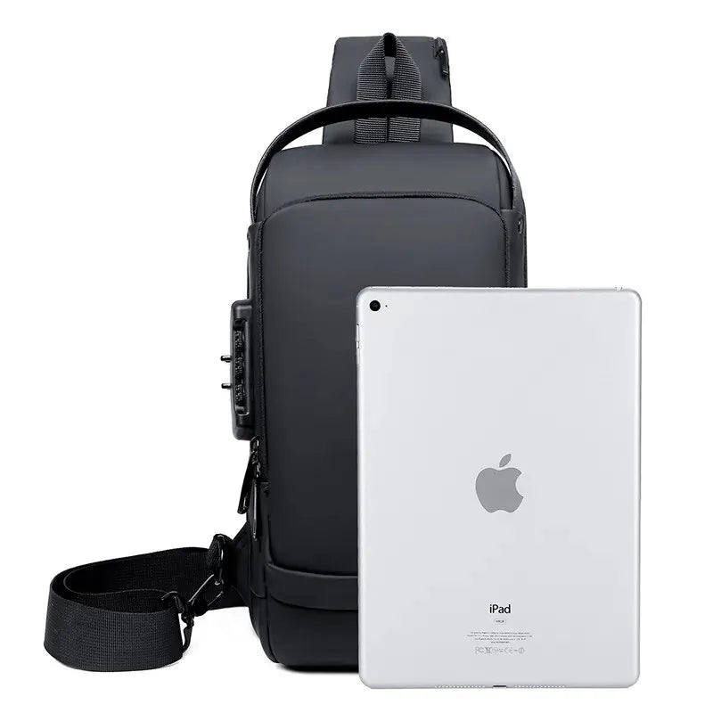 Multifunctional Anti-Theft USB charging port Shoulder Bag 