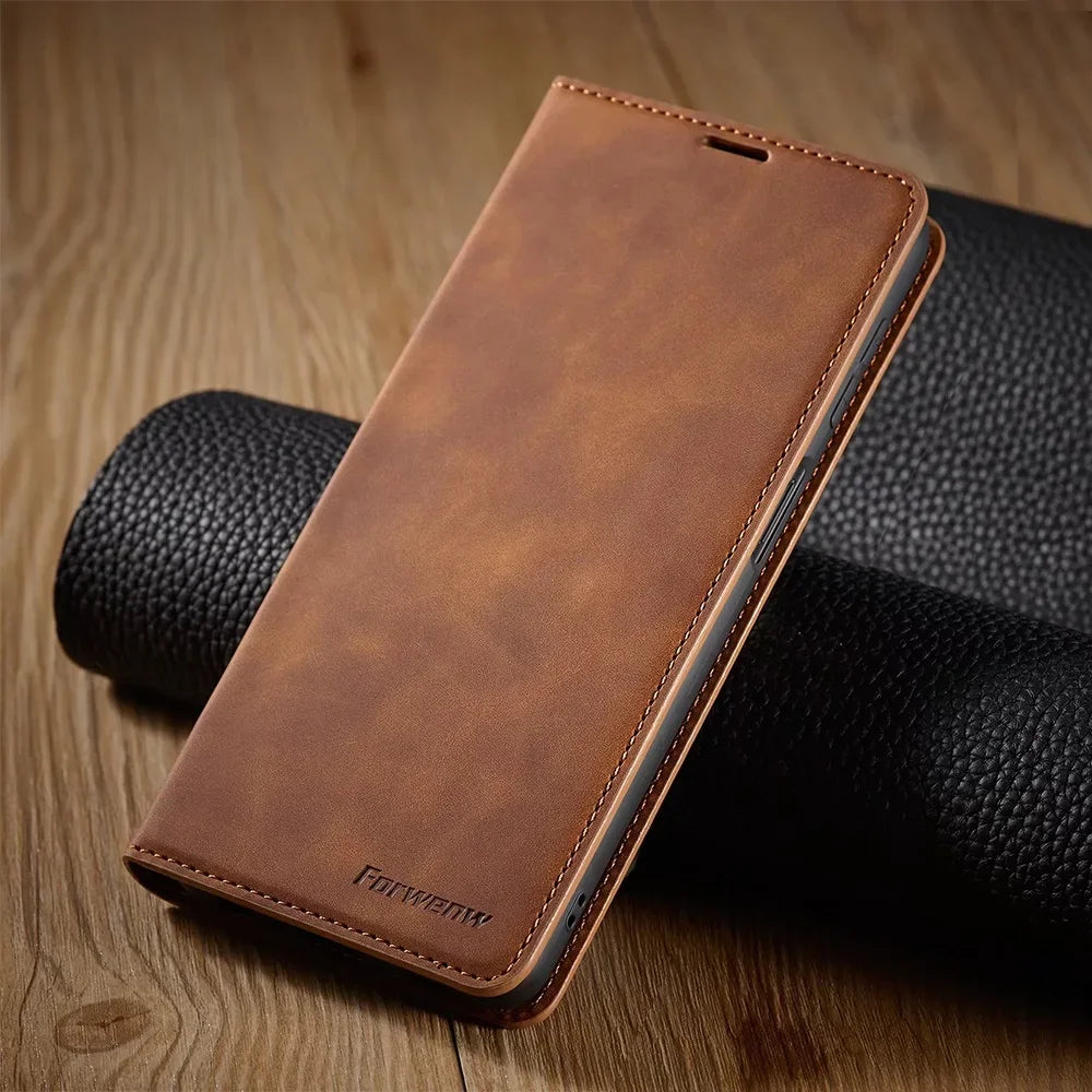 Leather Wallet Case for Samsung Galaxy Flip Cover premium