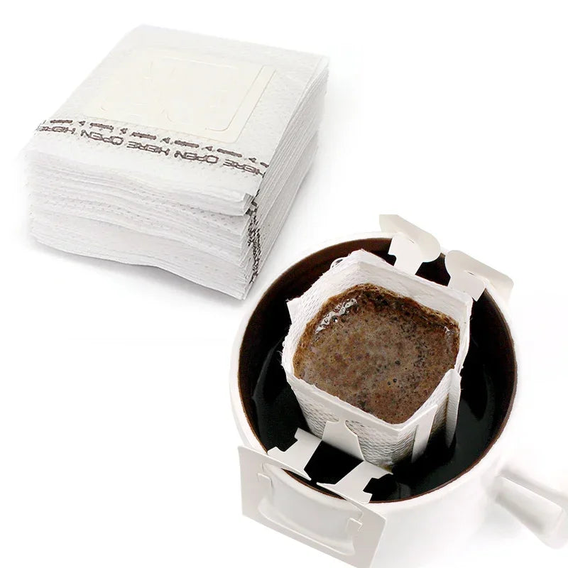 Convenient Disposable Drip Coffee Filter Bags 