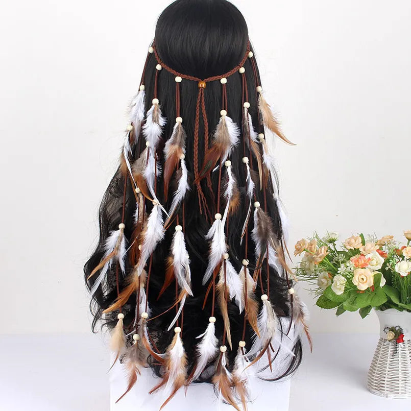 Bohemian Feather Hairband