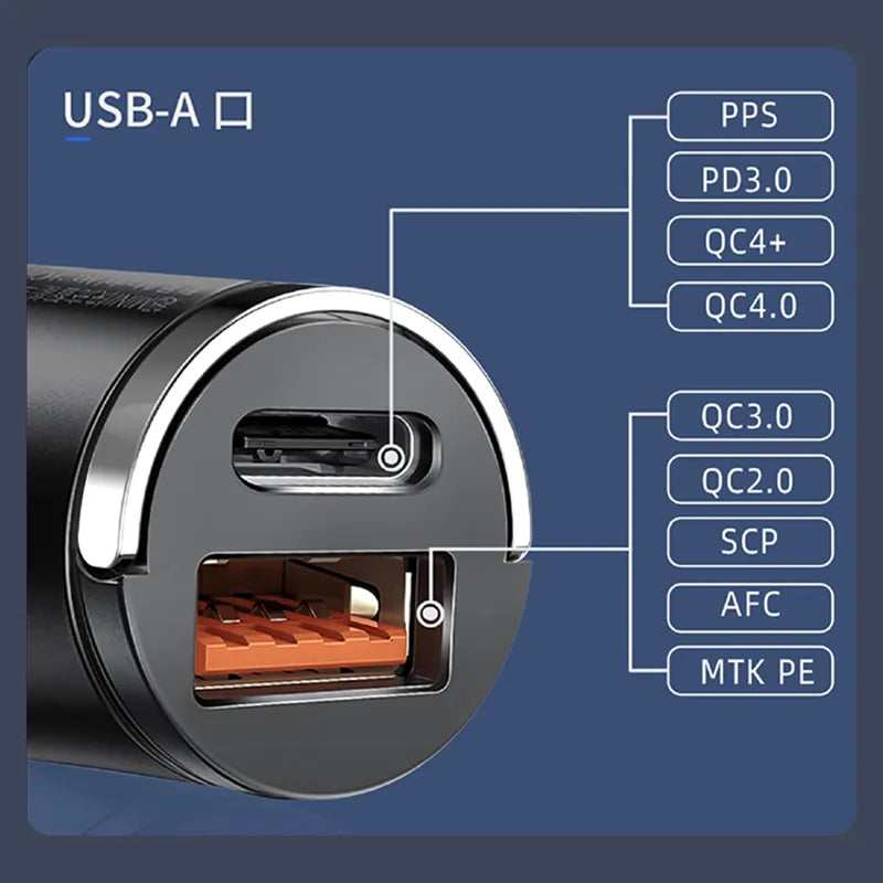 lighting car usb car charger