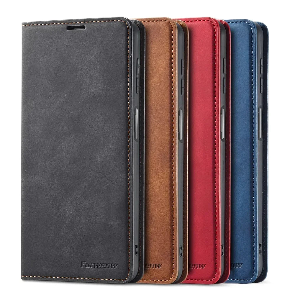 Leather Wallet Case for Samsung Galaxy Flip Cover premium