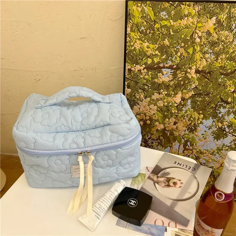 Flower Pattern Women's Makeup Bag