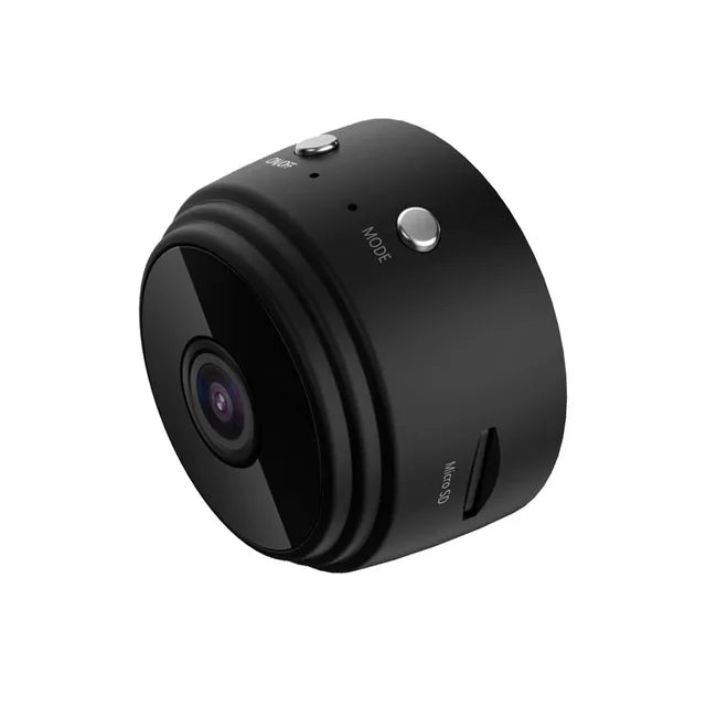 Black A9 Mini IP Camera: HD Wireless Surveillance