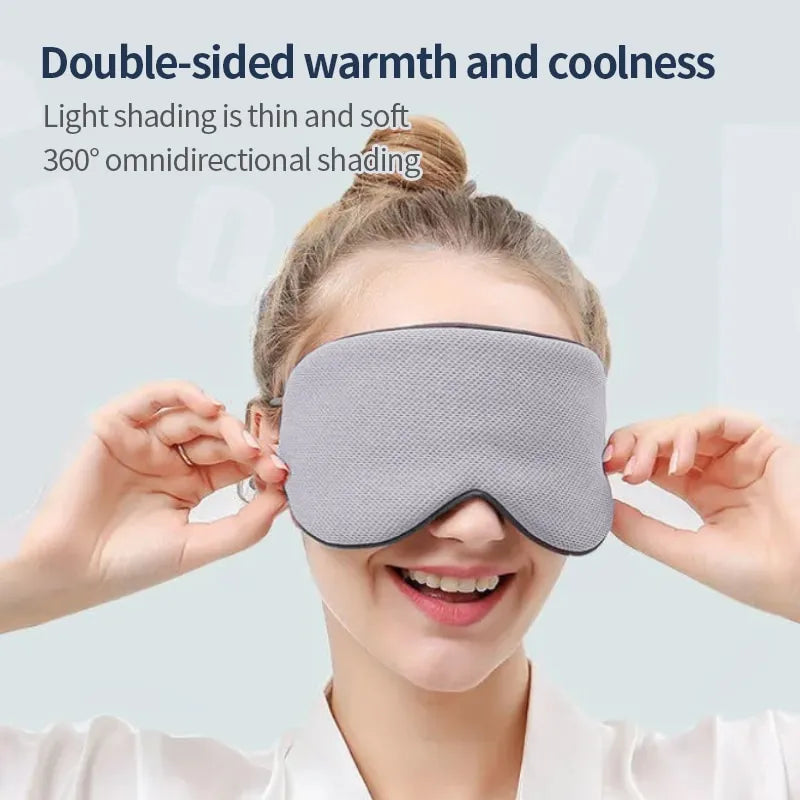 Sleeping Eye Mask - Korean Style Ice Silk for Ultimate Comfort