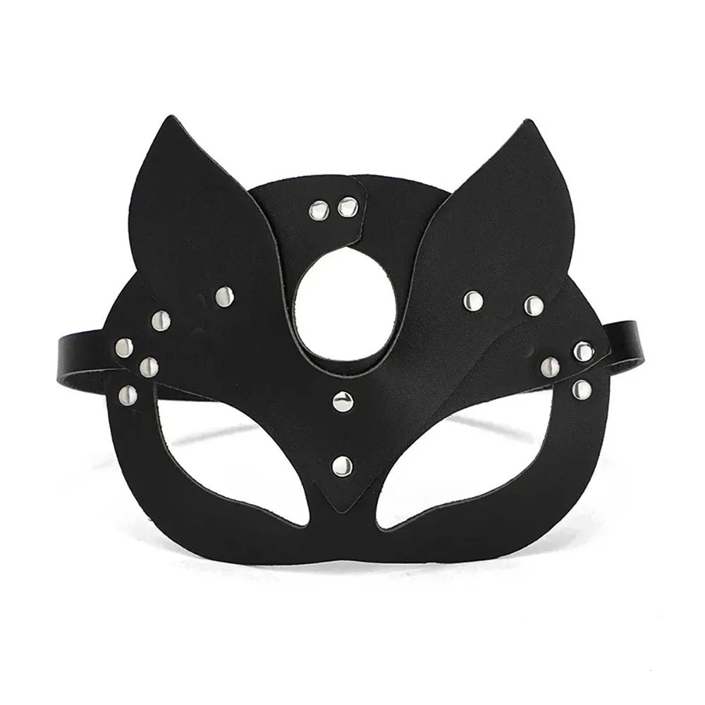 Women's Sexy leather mask