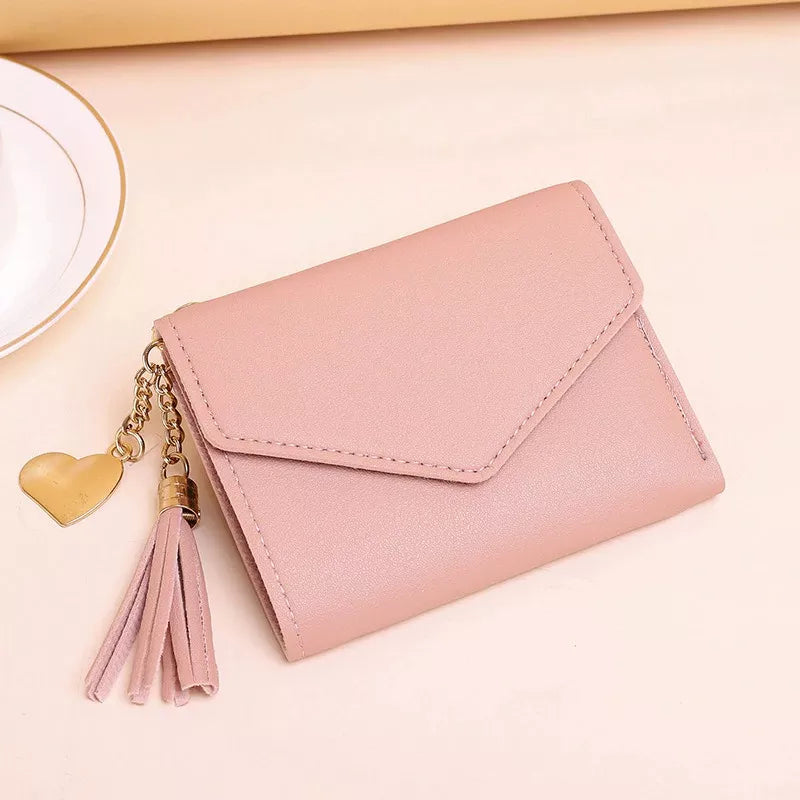 Personalized Women Leather Wallet Card Bag Bridesmaid Party 