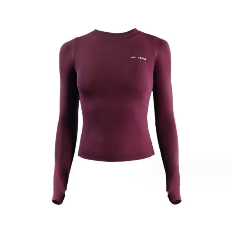 Long Sleeve Yoga Shirts for Women