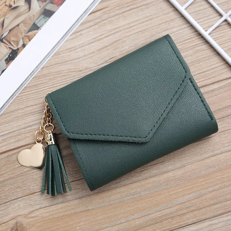 Personalized Women Leather Wallet Card Bag Bridesmaid Party 