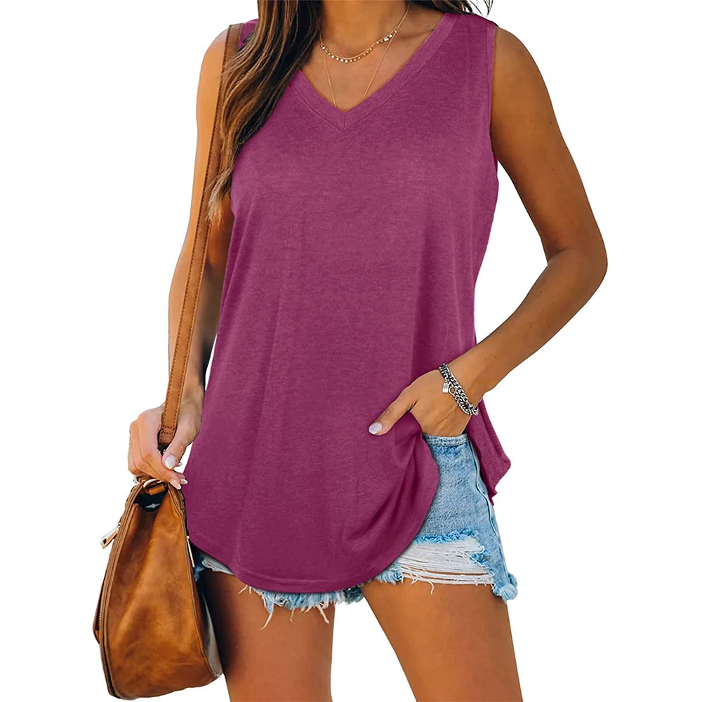 Chic and Comfortable Sleeveless Tank Top