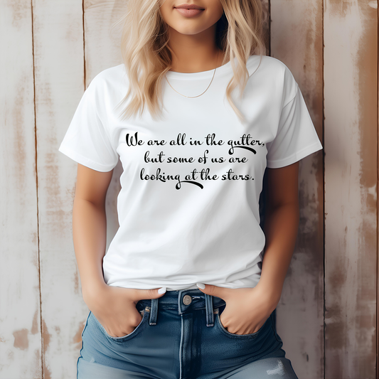 Oscar Wilde Quotation  t shirt