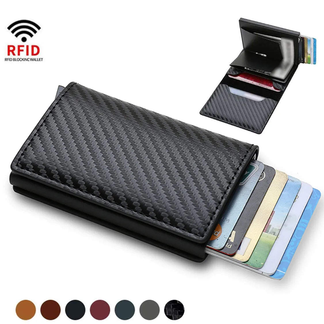  Carbon Fiber Slim  Wallet 