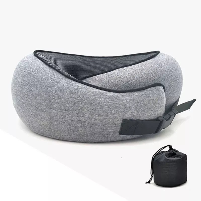 Memory Foam Neck Pillow - Ultimate Travel Comfort