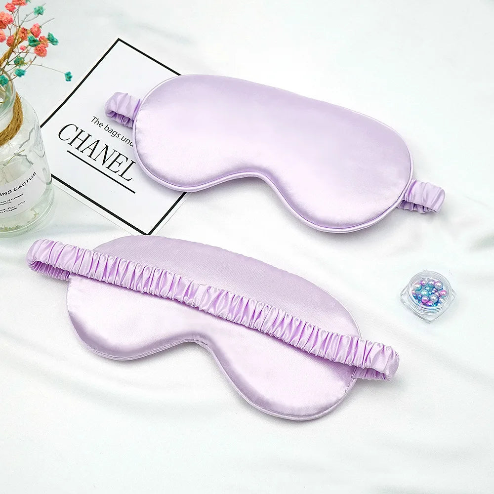 Pink PUltra Soft Silk Sleep Mask 