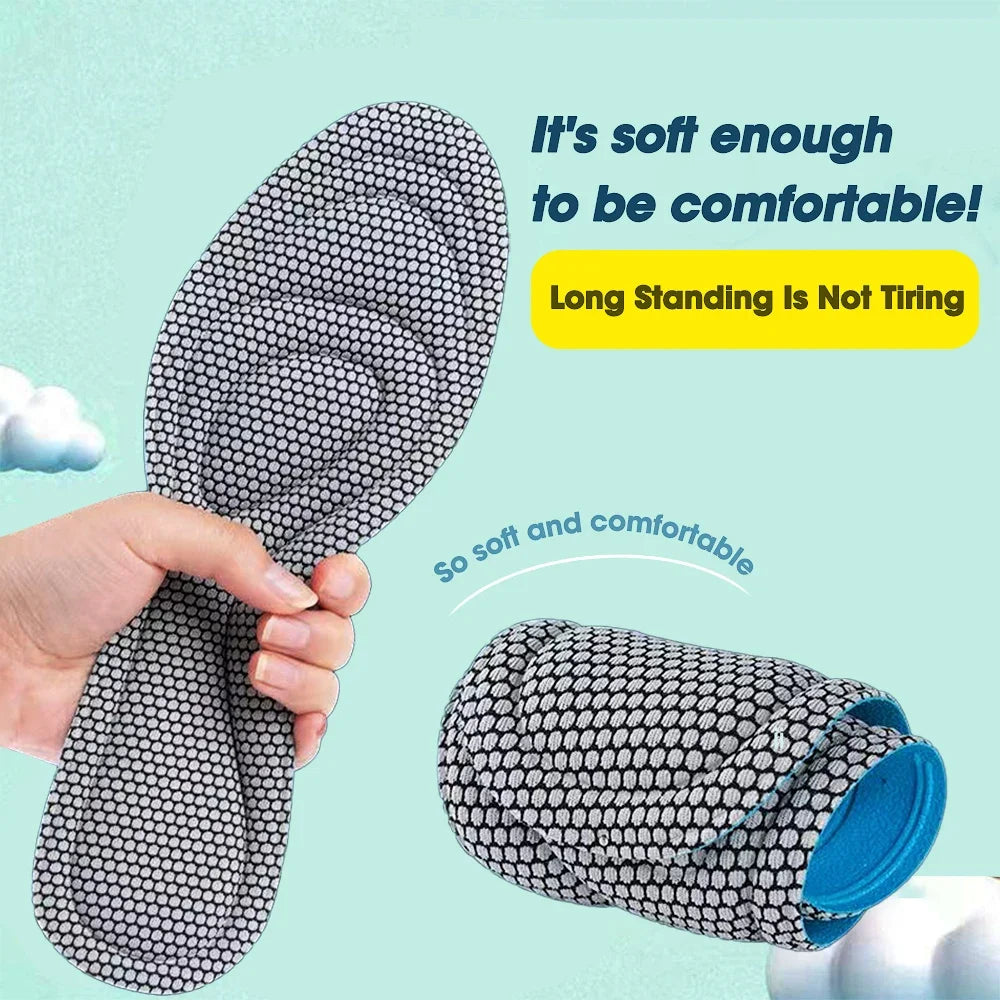 Premium Memory Foam Insoles: Ultimate Comfort & Support