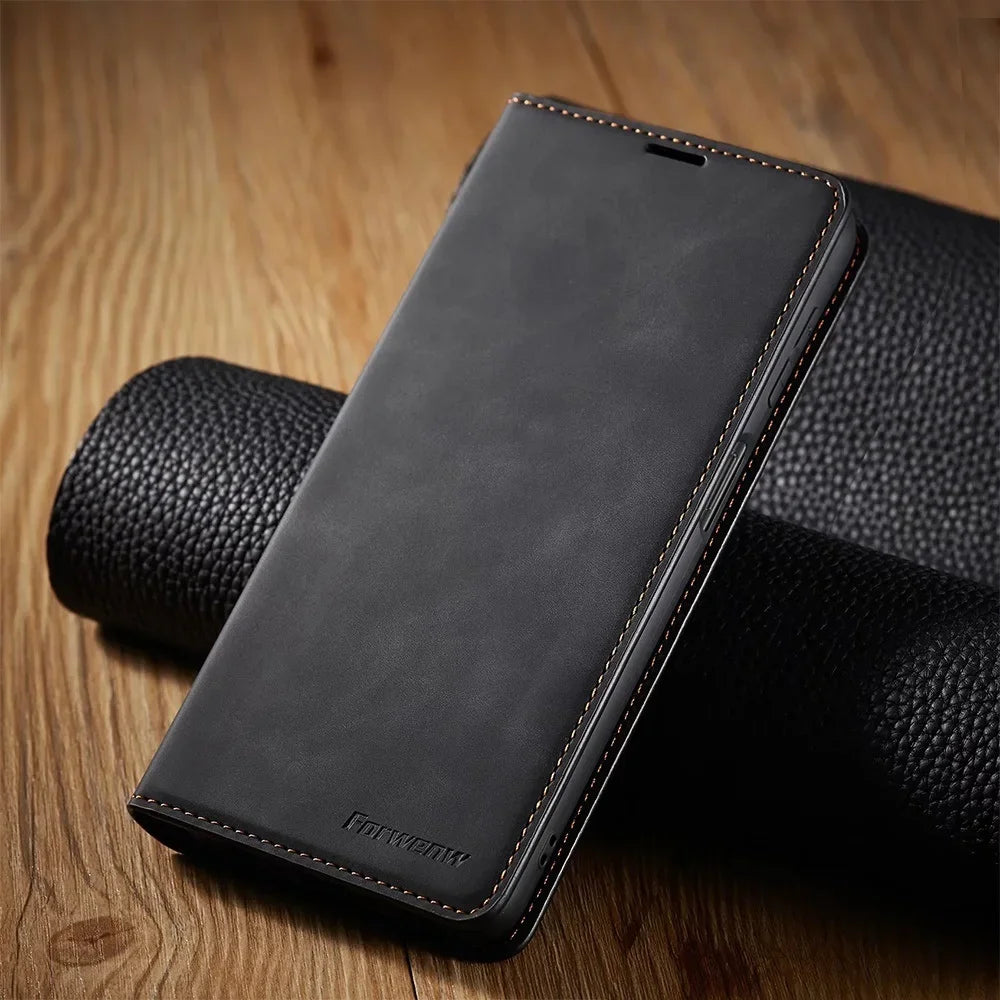 Leather Wallet Case for Samsung Galaxy Flip Cover premium