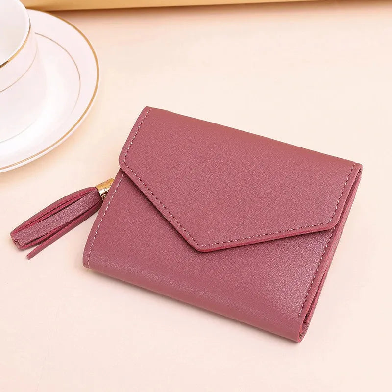 Personalized Women Leather Wallet Card Bag Bridesmaid Party 