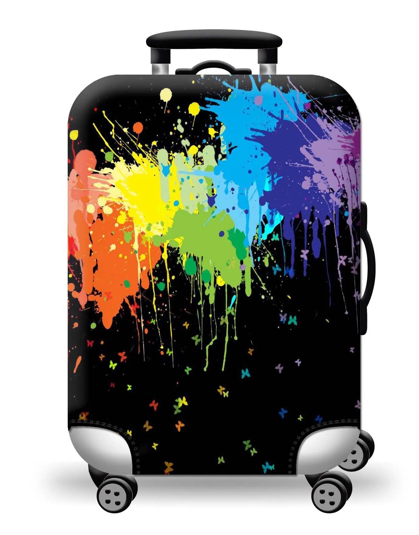 Durable World Map Luggage Cover