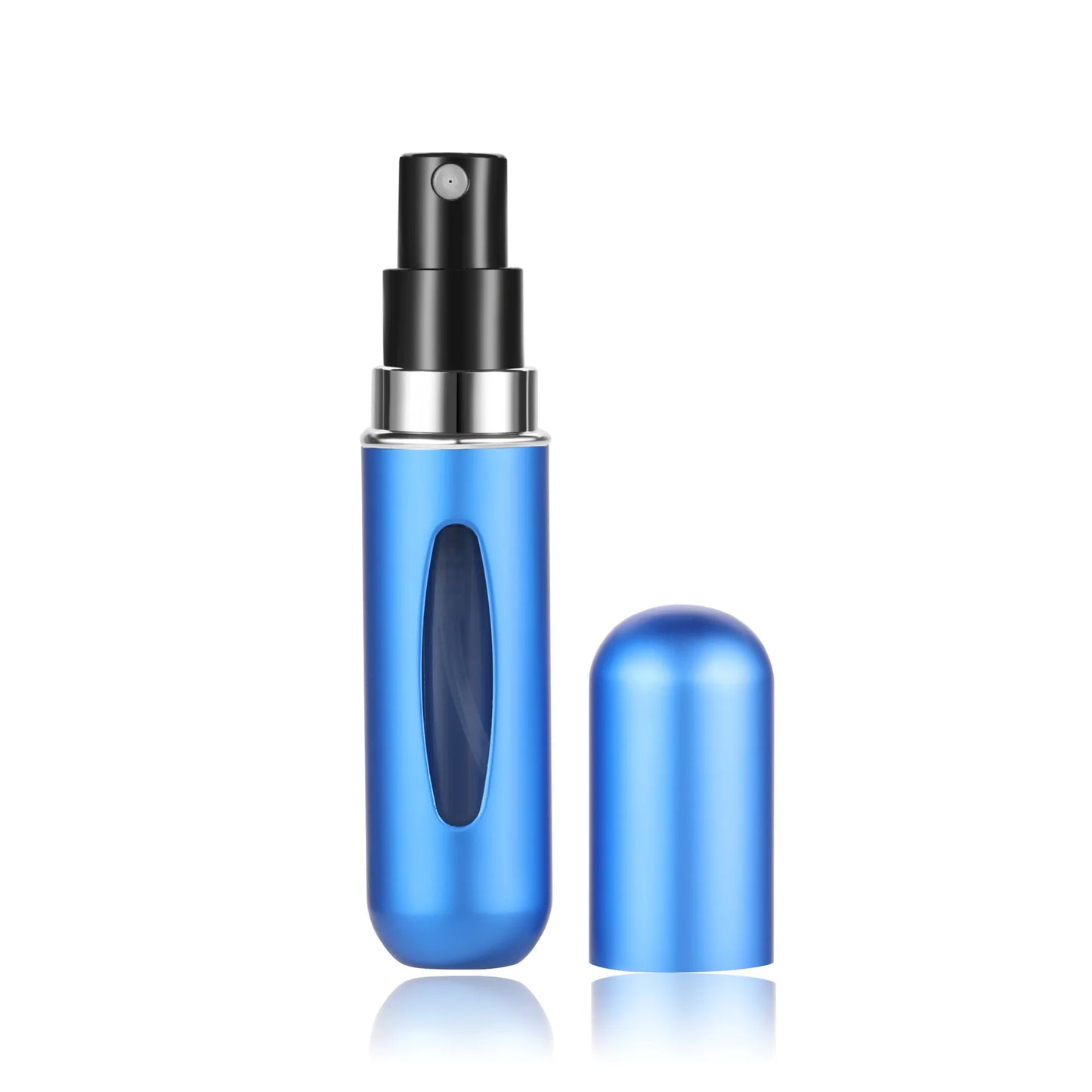 Blue perfume refil bottle 