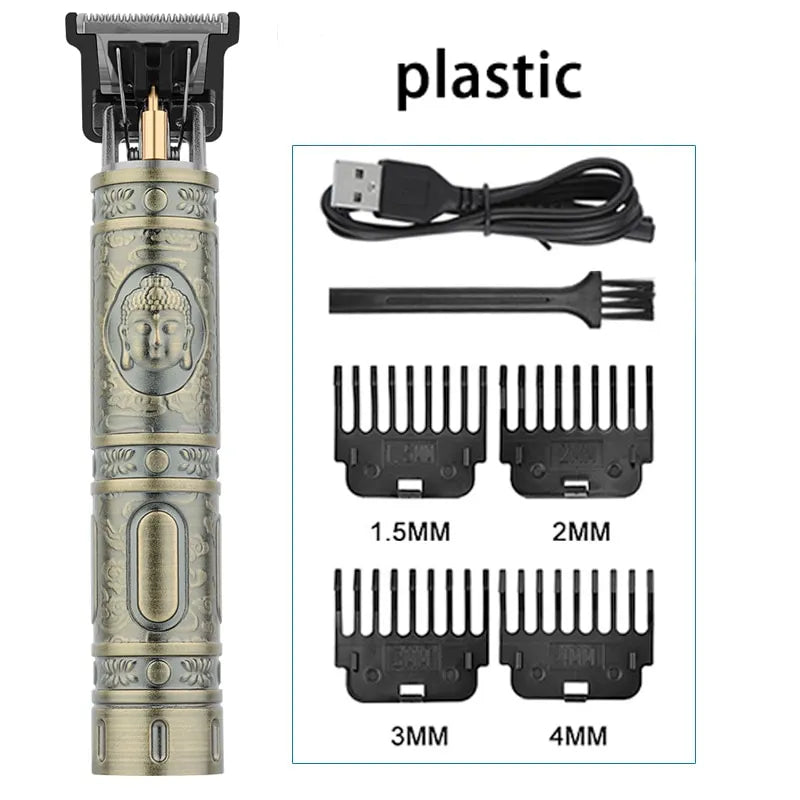 Electric Hair Clipper Trimmer Shaver for Professional Hair