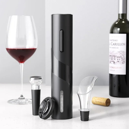 Electric Wine Opener - Effortless Corkscrew for Red Wine