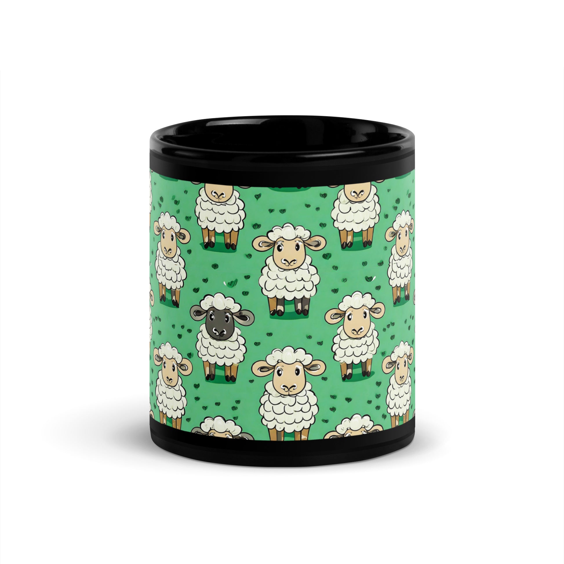 Irish Sheep Designed Coffee Cup