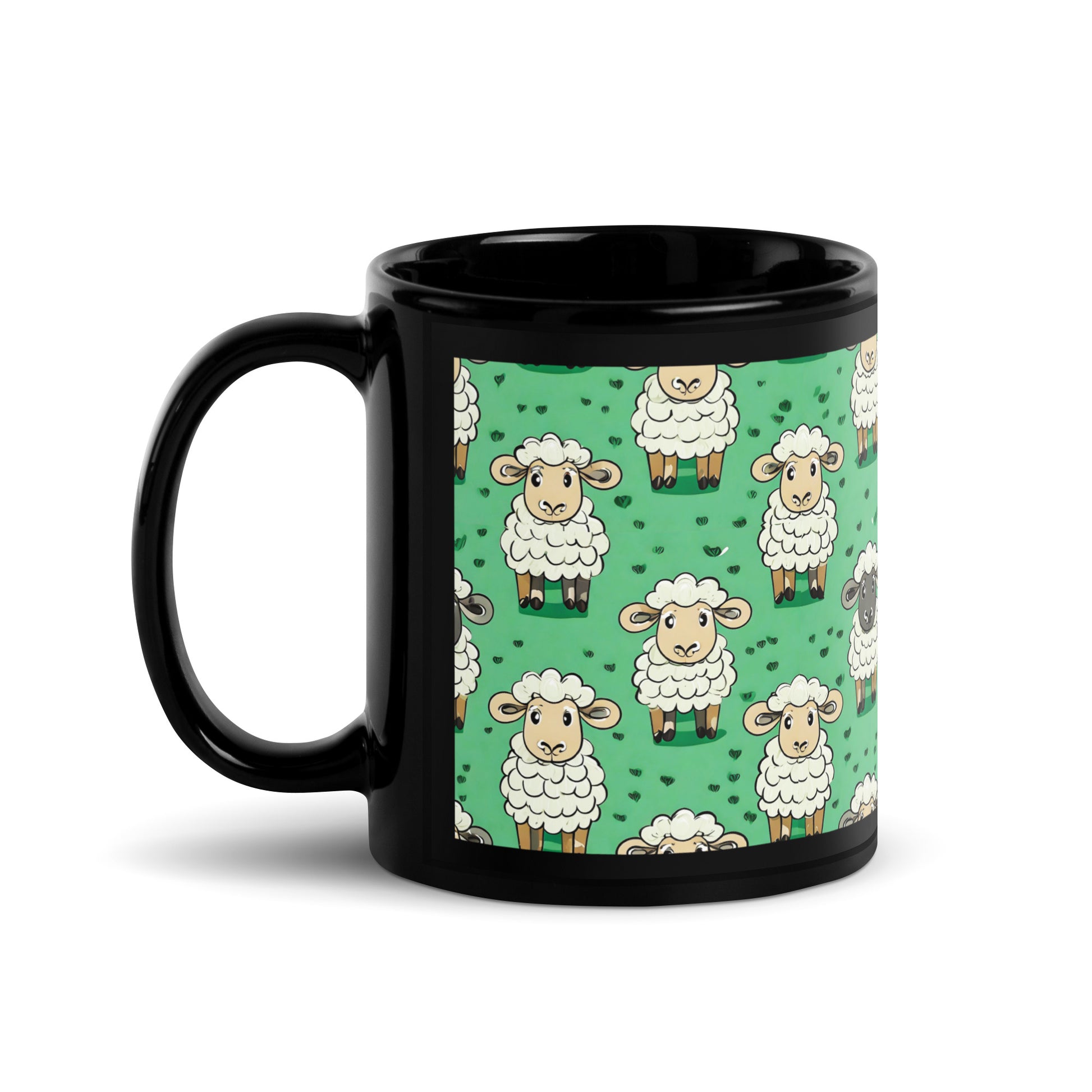 Irish Sheep Designed Coffee Cup