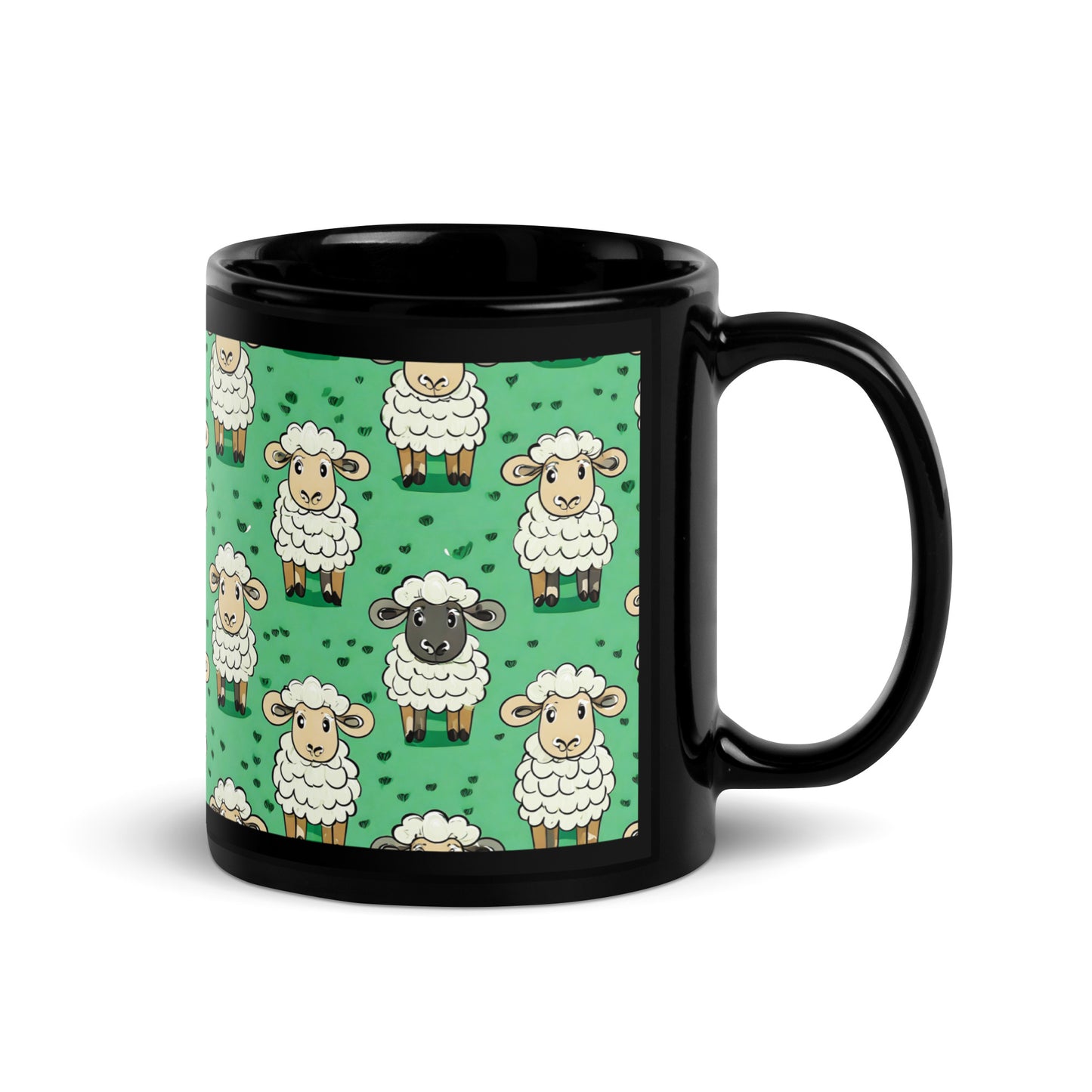 Irish Sheep Designed Coffee Cup