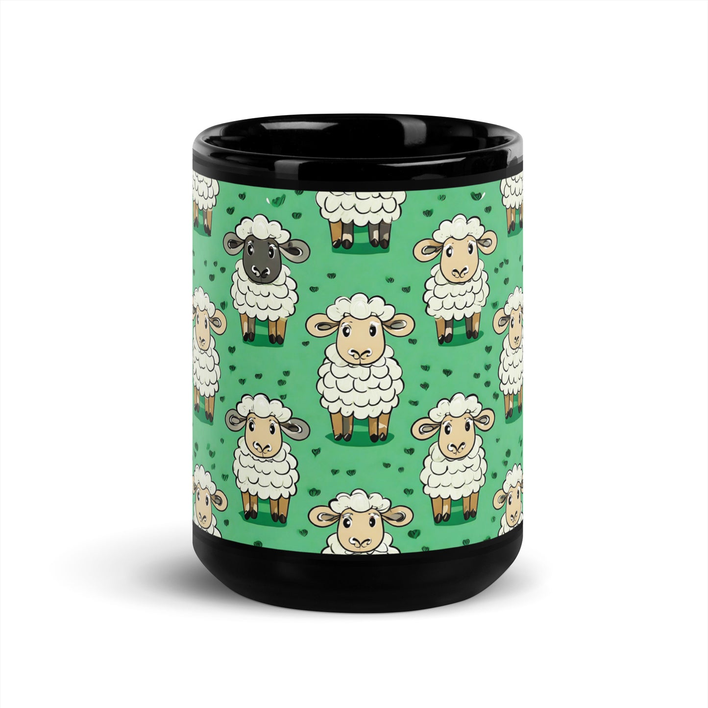 Irish Sheep Designed Coffee Cup