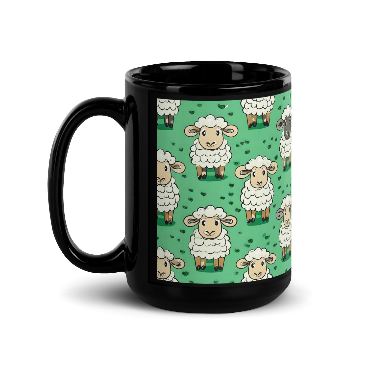 Irish Sheep Designed Coffee Cup