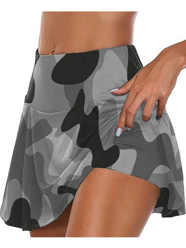 camouflage pattern shorts