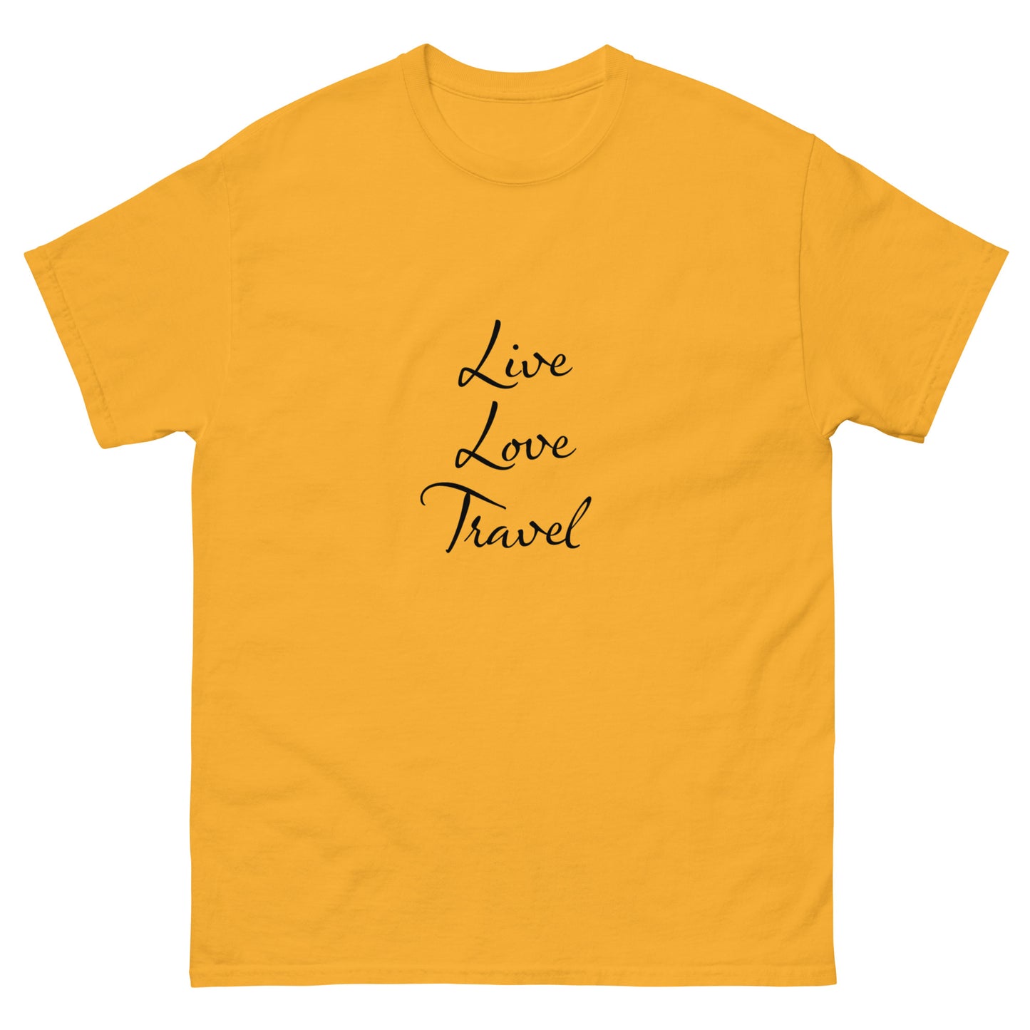 Live Love Travel - Men's classic T Shirt