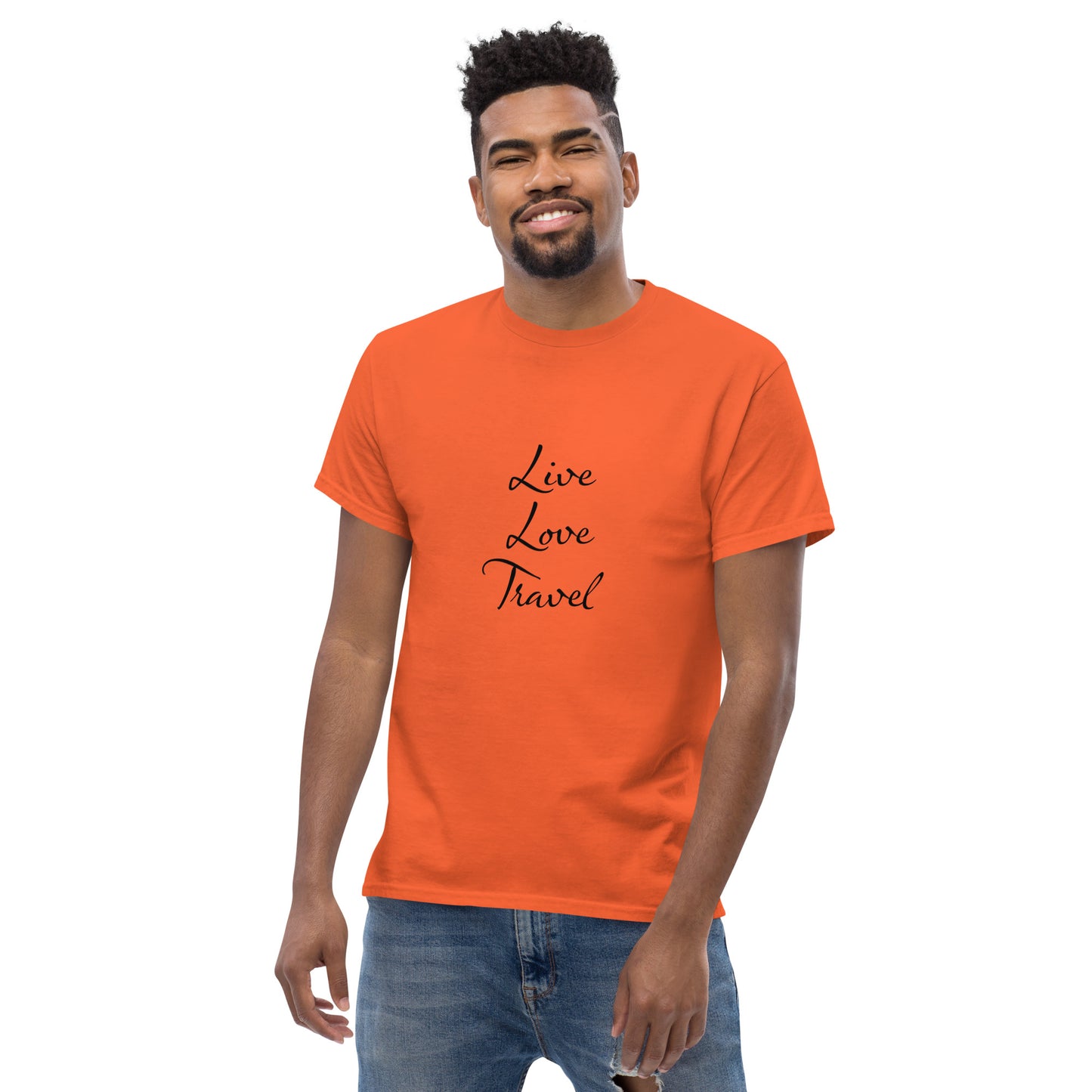 Live Love Travel - Men's classic T Shirt