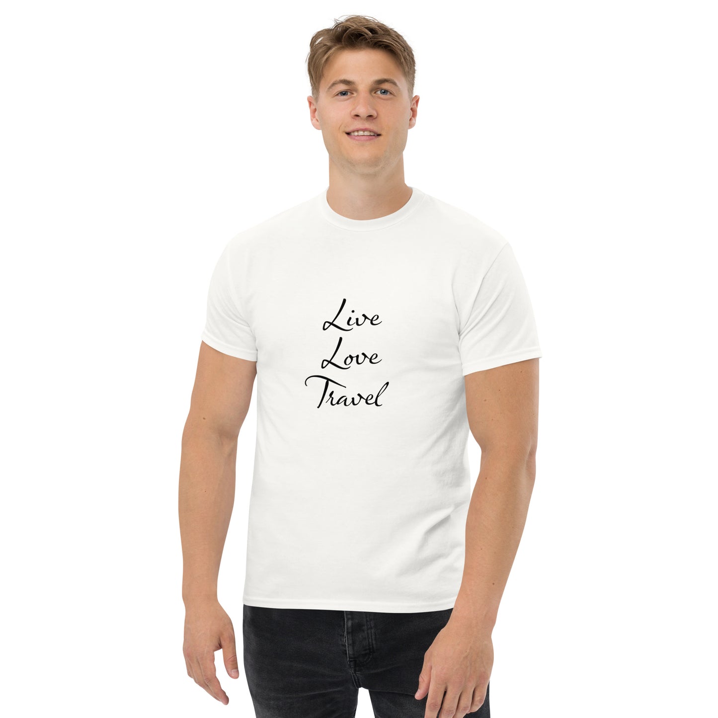 Live Love Travel - Men's classic T Shirt