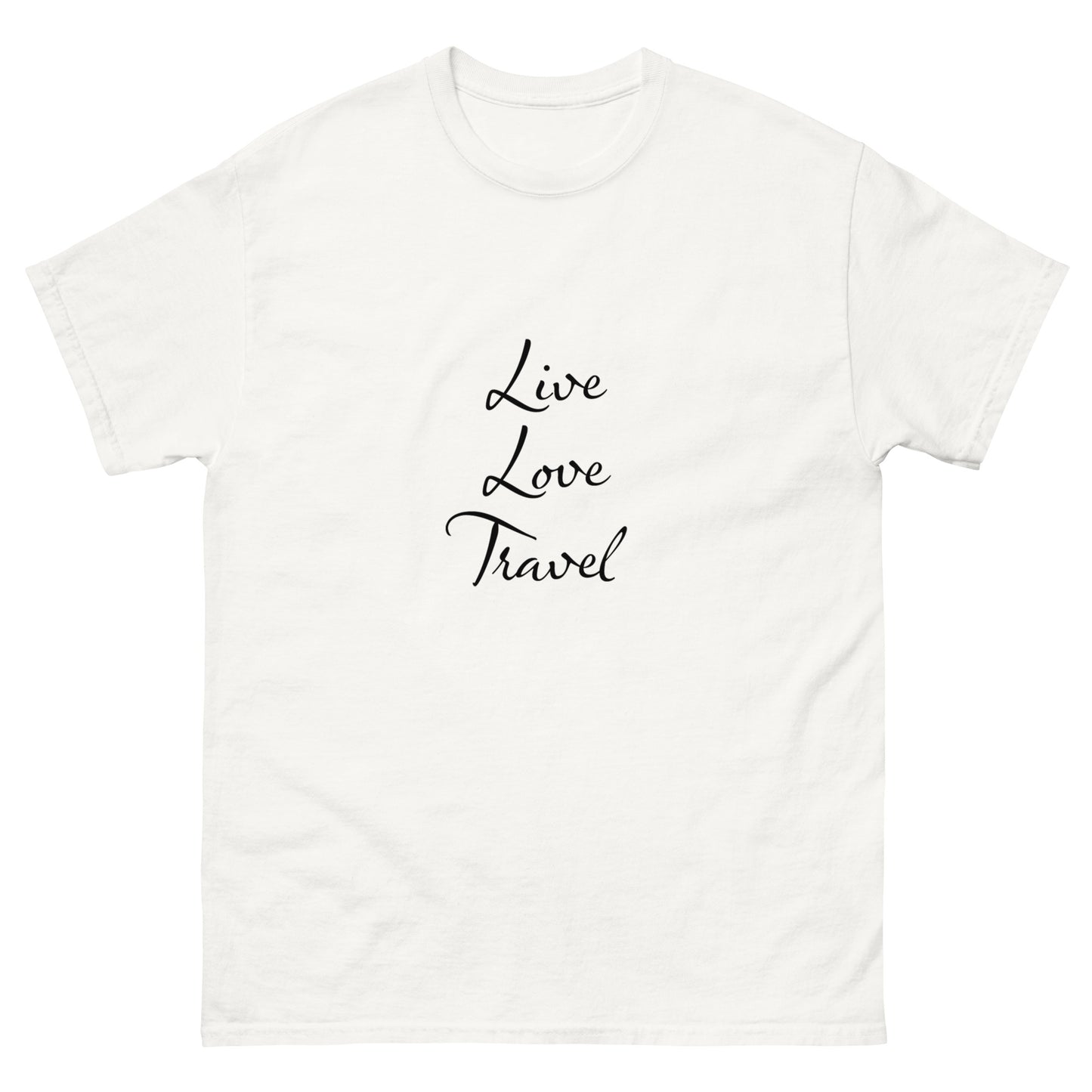 Live Love Travel - Men's classic T Shirt