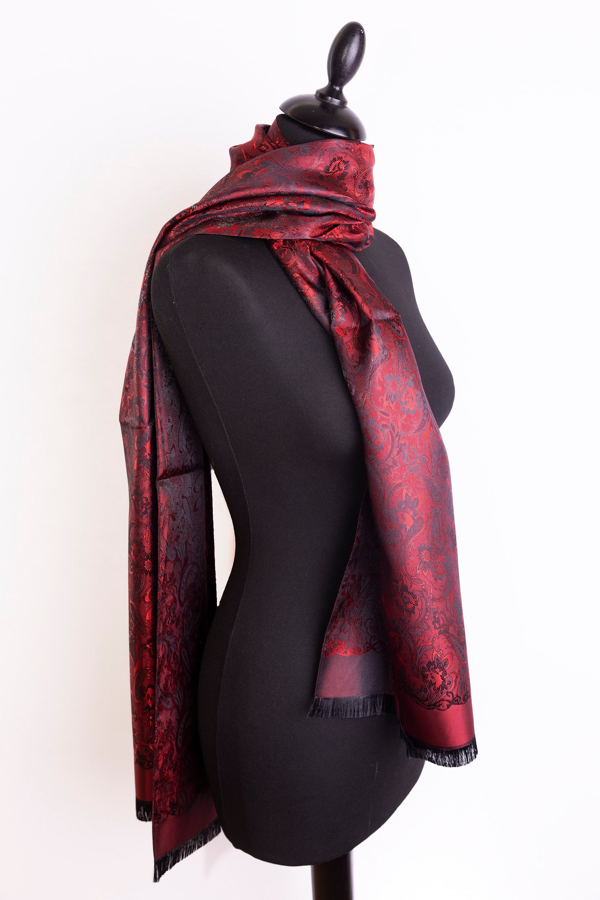 Stylish silk Paisley scarves 