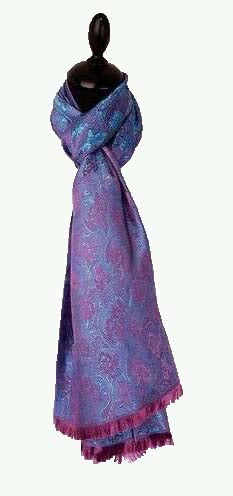 Ladies silk scarves for winter Paisley scarves 