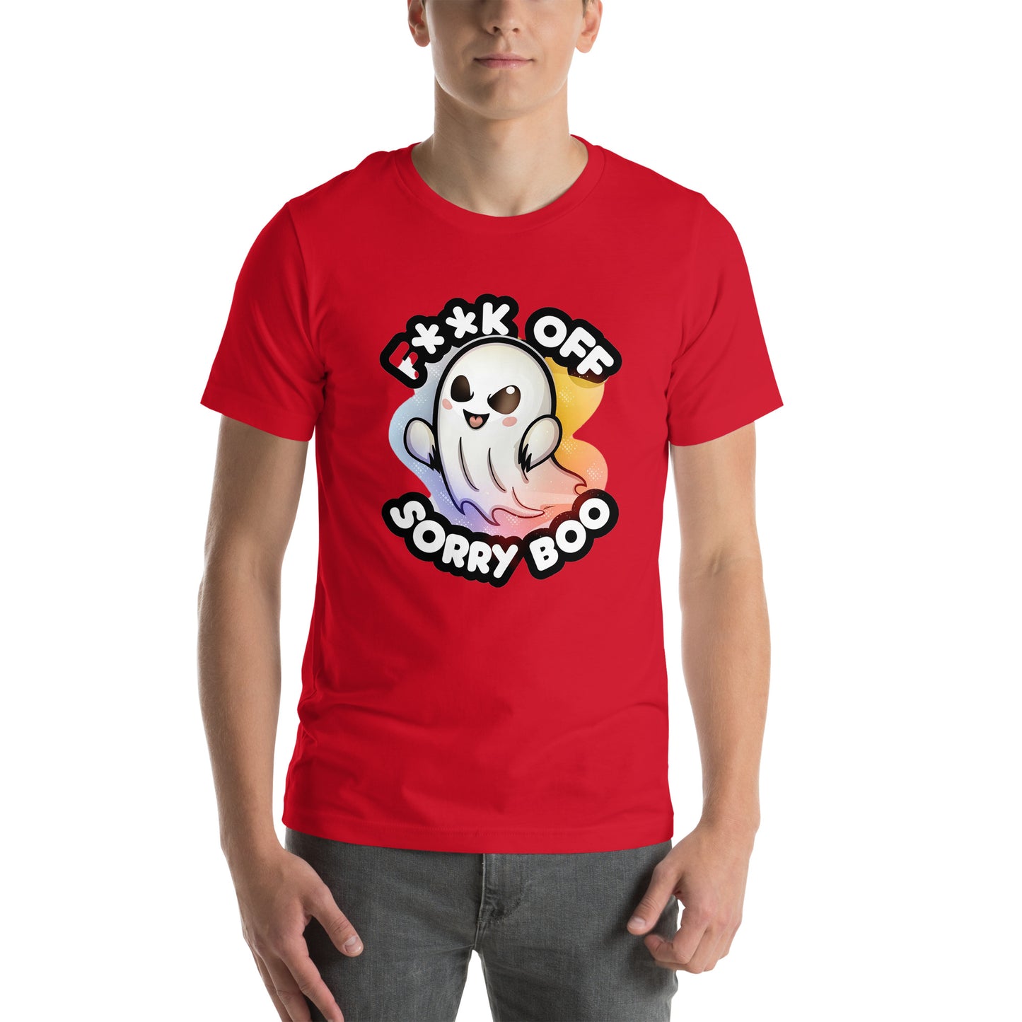 funny red ghost t shirt