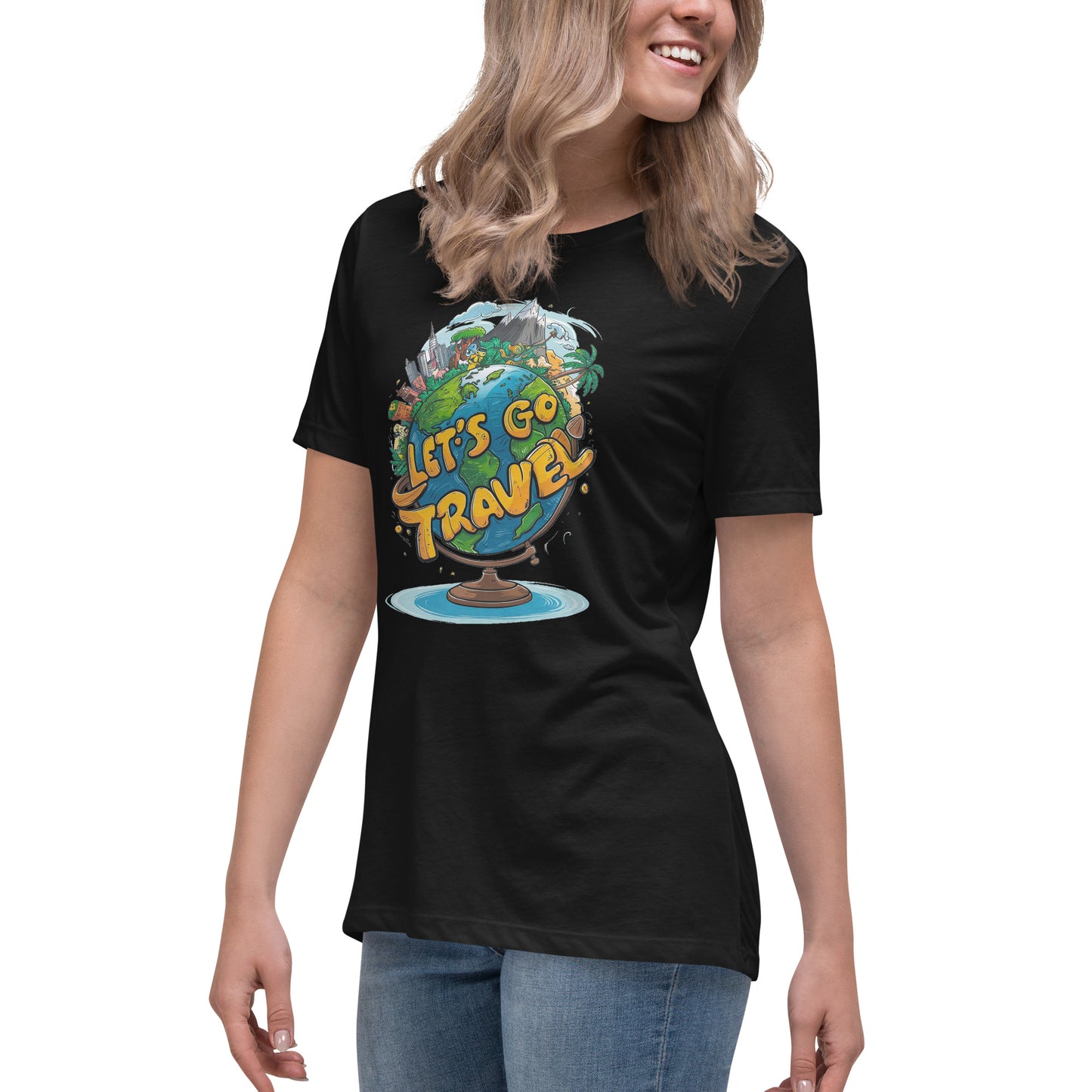 Lets go Travel - Women's Relaxed T-Shirt